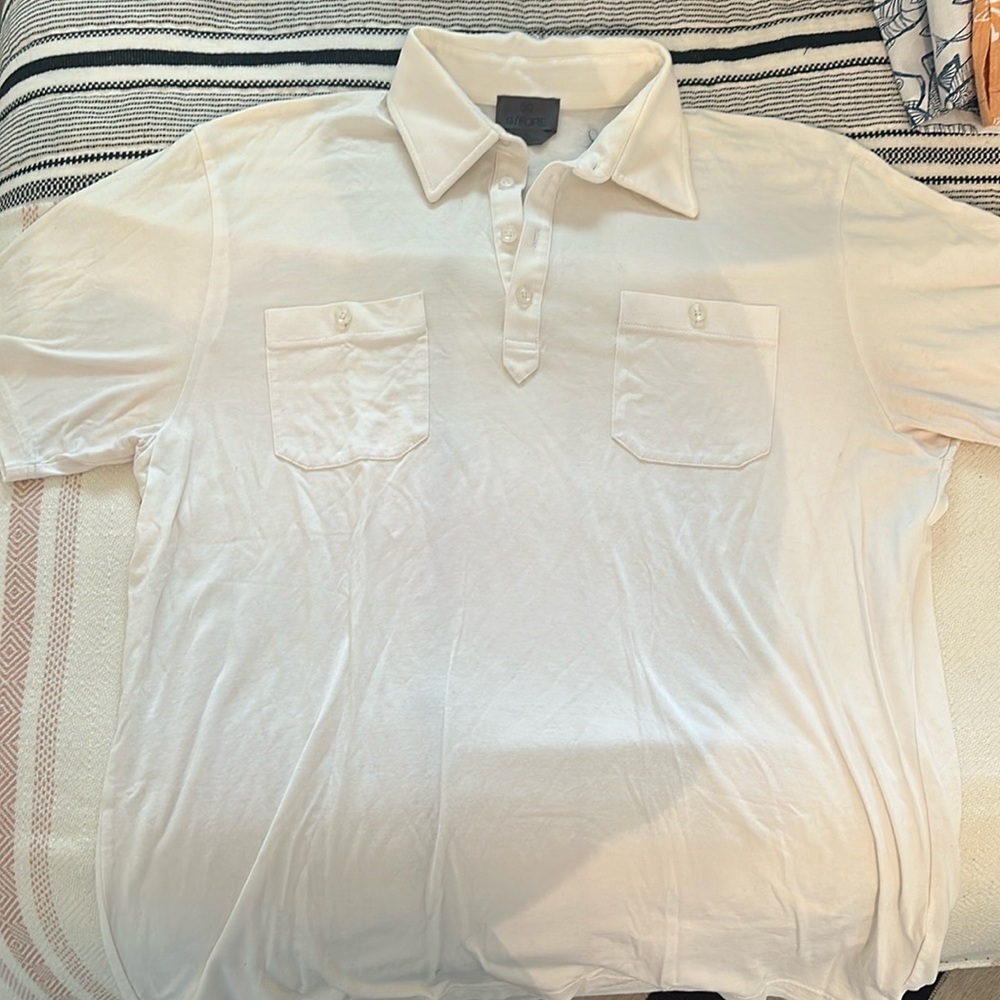 G fore white polo